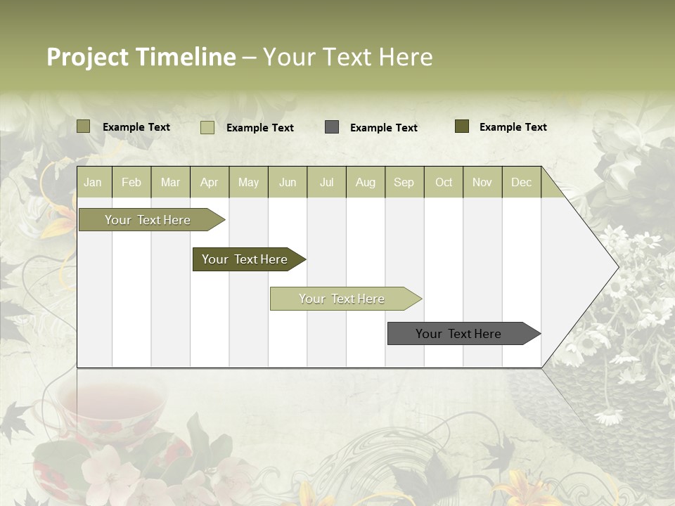 Noise Stained Word PowerPoint Template