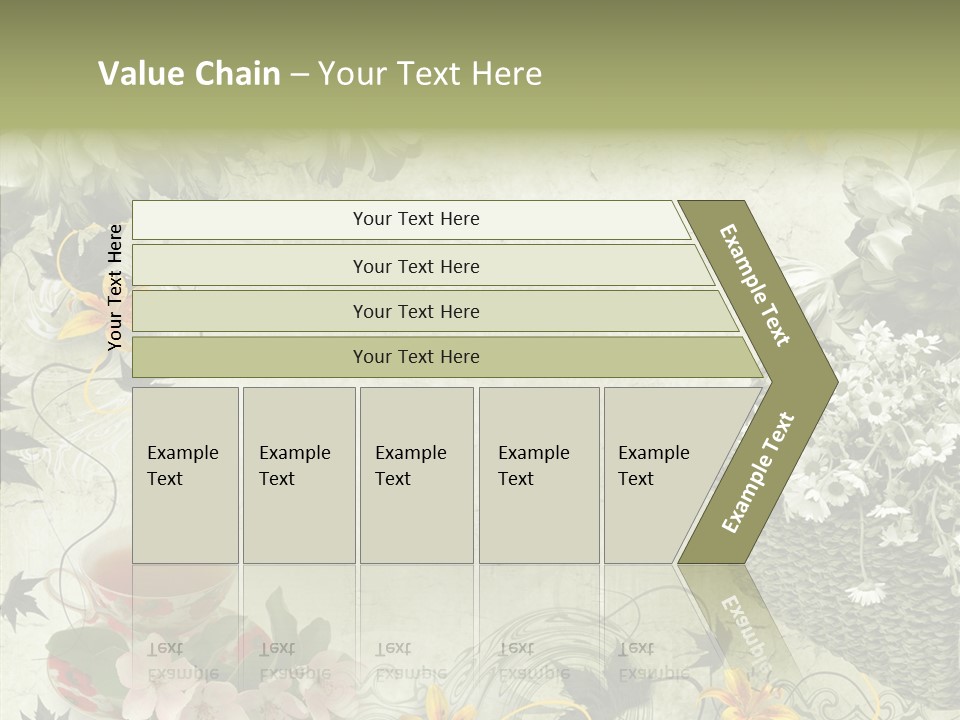 Noise Stained Word PowerPoint Template