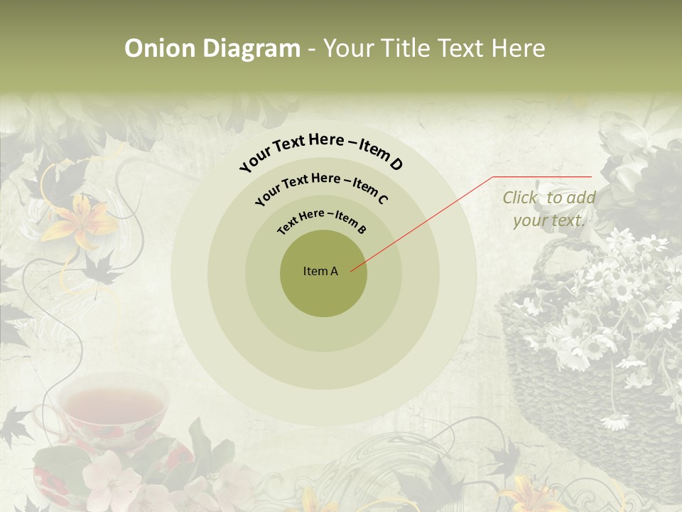 Noise Stained Word PowerPoint Template