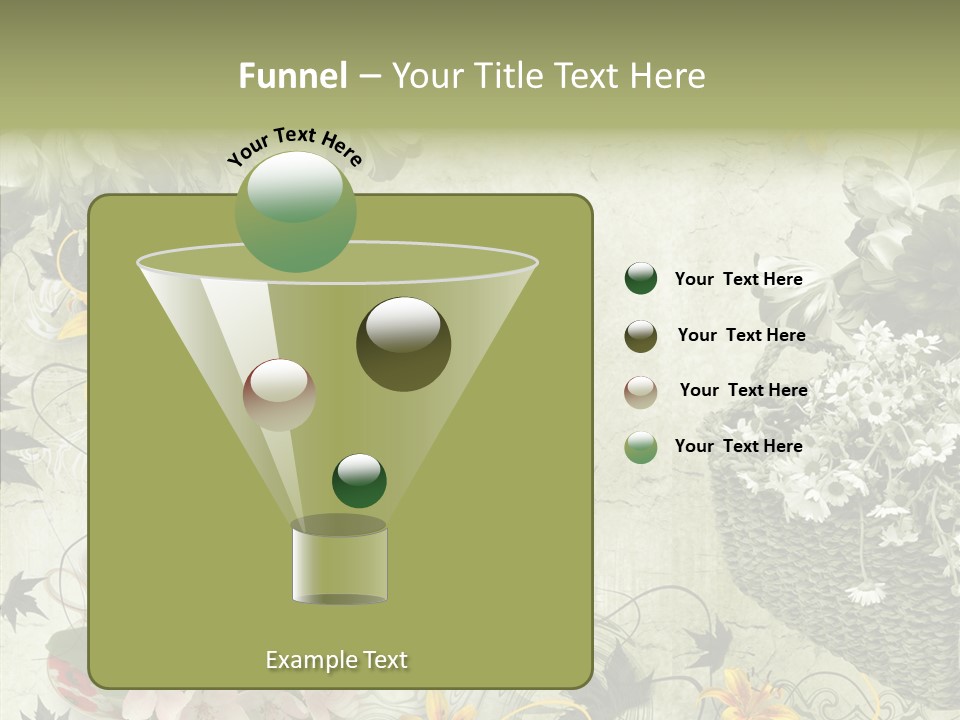 Noise Stained Word PowerPoint Template