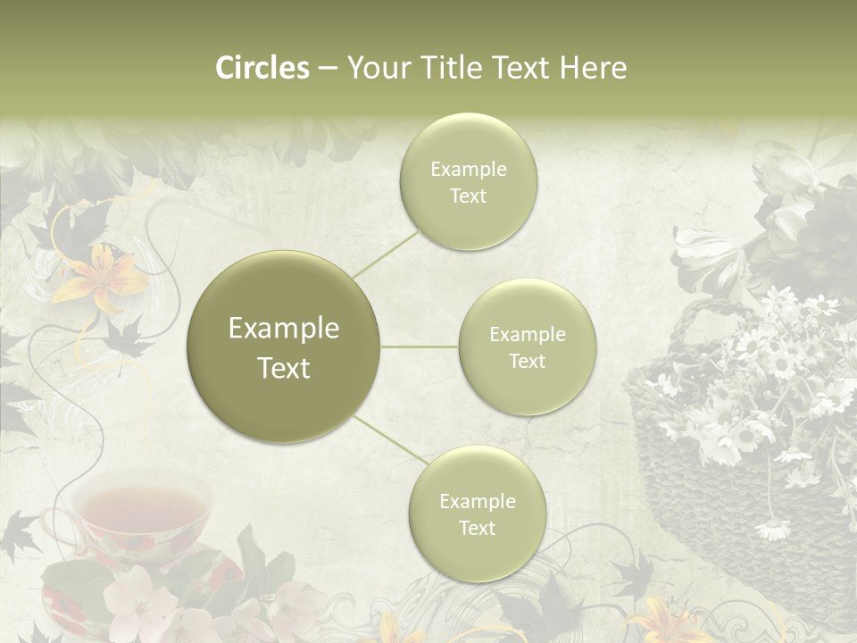 Noise Stained Word PowerPoint Template