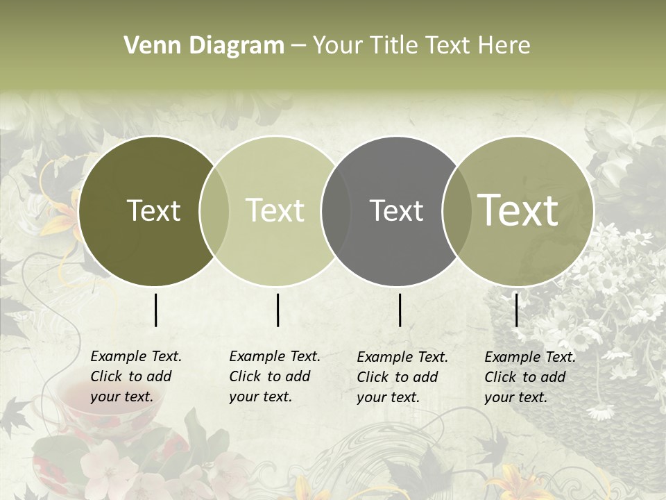 Noise Stained Word PowerPoint Template