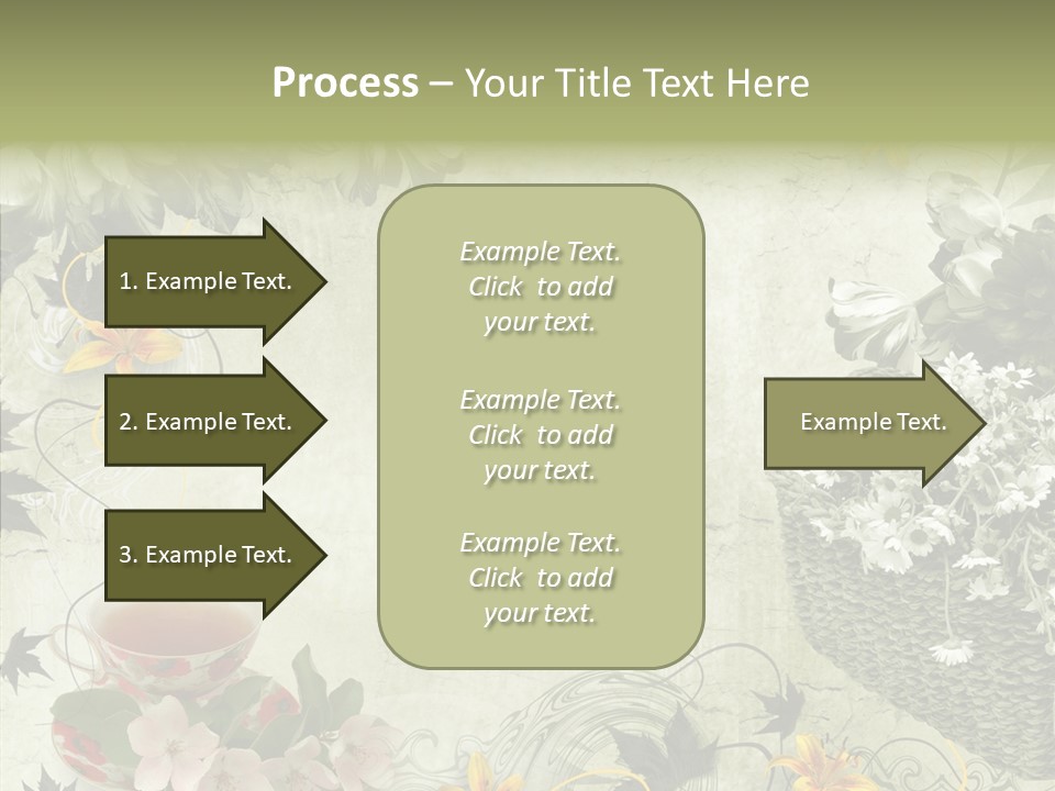 Noise Stained Word PowerPoint Template