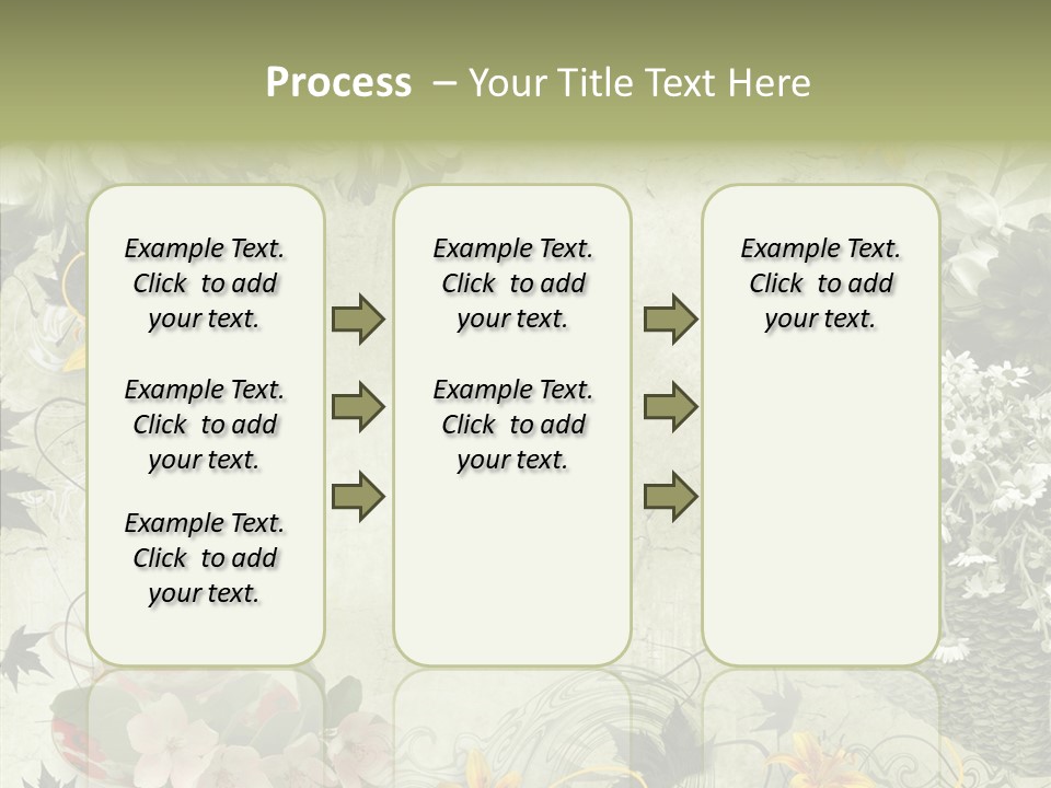 Noise Stained Word PowerPoint Template