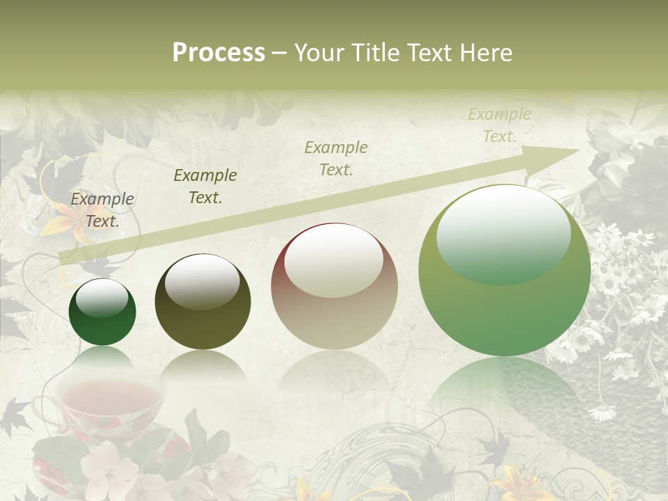 Noise Stained Word PowerPoint Template