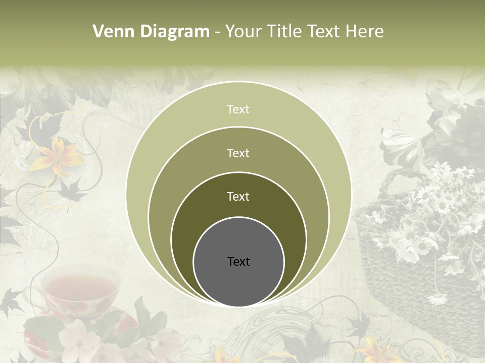 Noise Stained Word PowerPoint Template