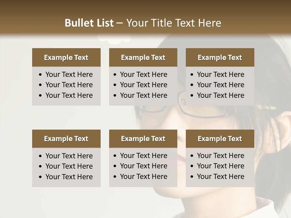 Brainstorm Solution Asian PowerPoint Template