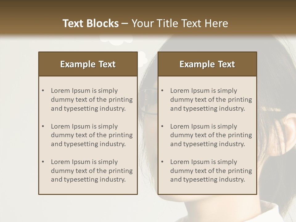 Brainstorm Solution Asian PowerPoint Template