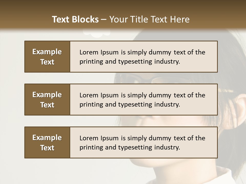 Brainstorm Solution Asian PowerPoint Template