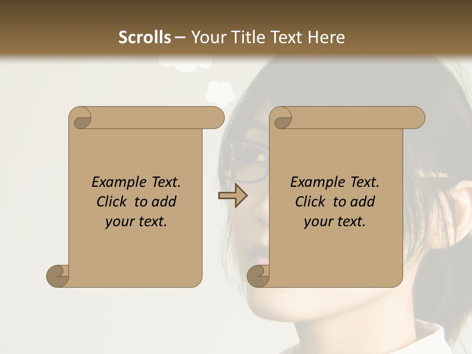Brainstorm Solution Asian PowerPoint Template