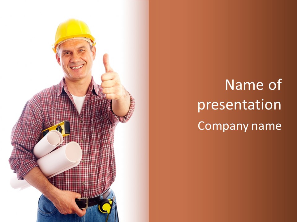 Positive Repair Business PowerPoint Template