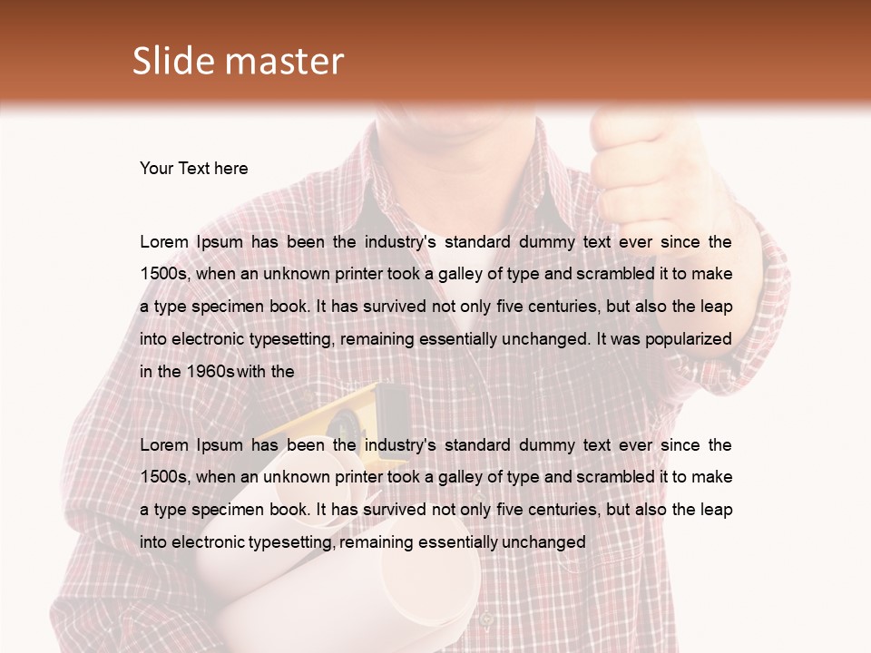 Positive Repair Business PowerPoint Template