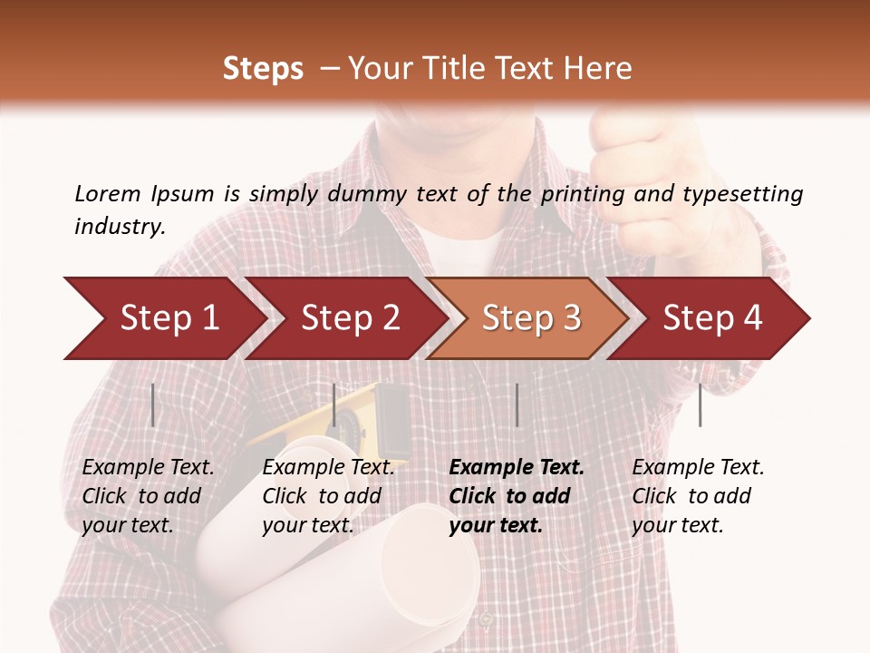 Positive Repair Business PowerPoint Template