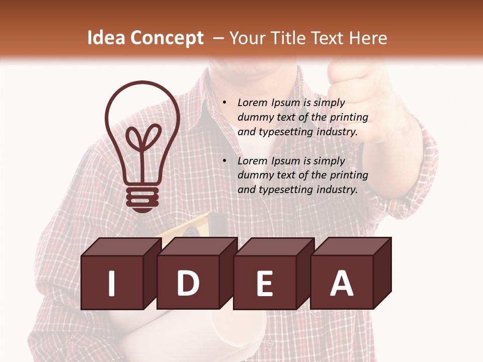 Positive Repair Business PowerPoint Template