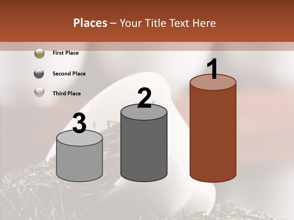 Healthy Closeup Decor PowerPoint Template