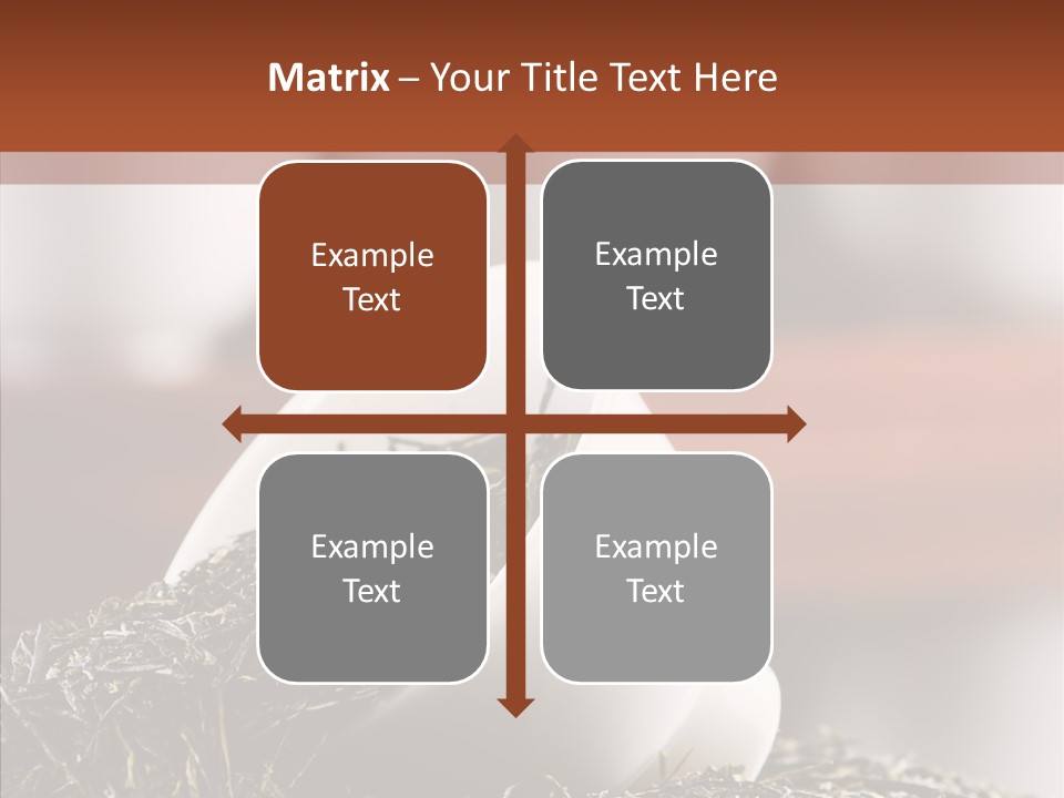 Healthy Closeup Decor PowerPoint Template