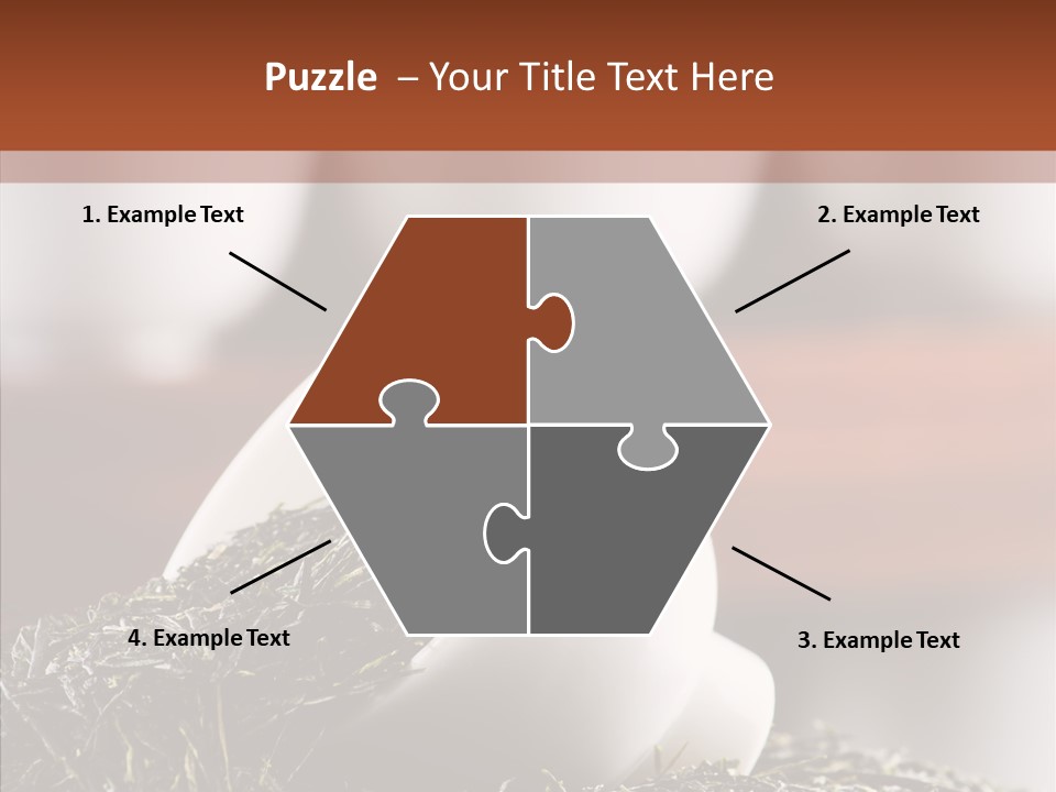 Healthy Closeup Decor PowerPoint Template