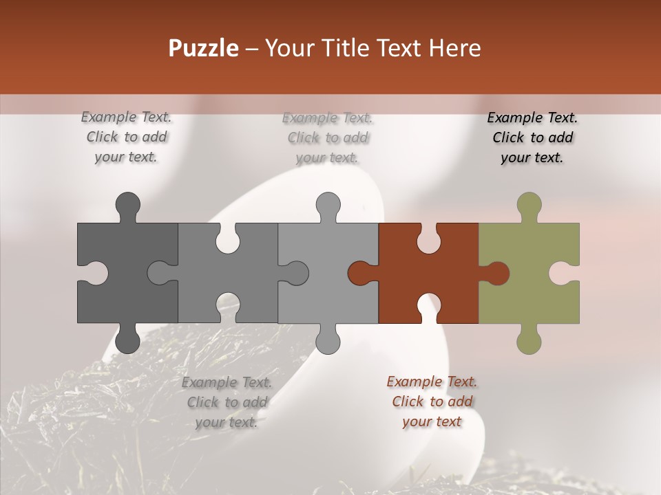 Healthy Closeup Decor PowerPoint Template