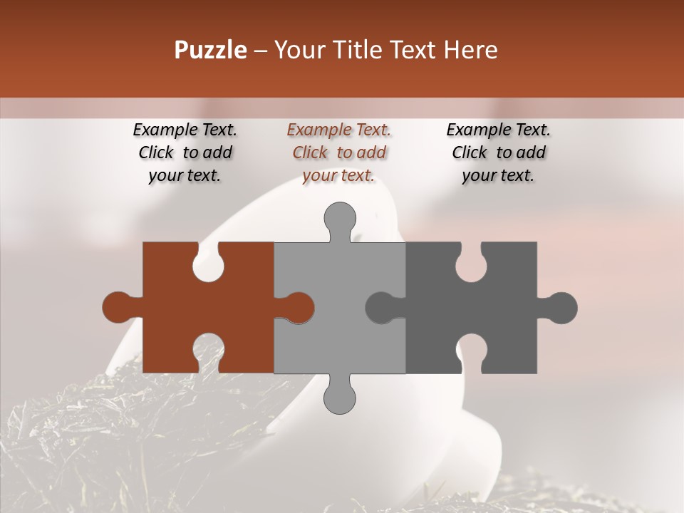 Healthy Closeup Decor PowerPoint Template