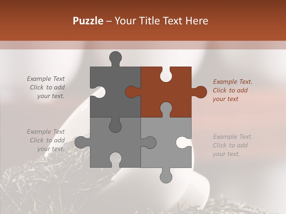 Healthy Closeup Decor PowerPoint Template