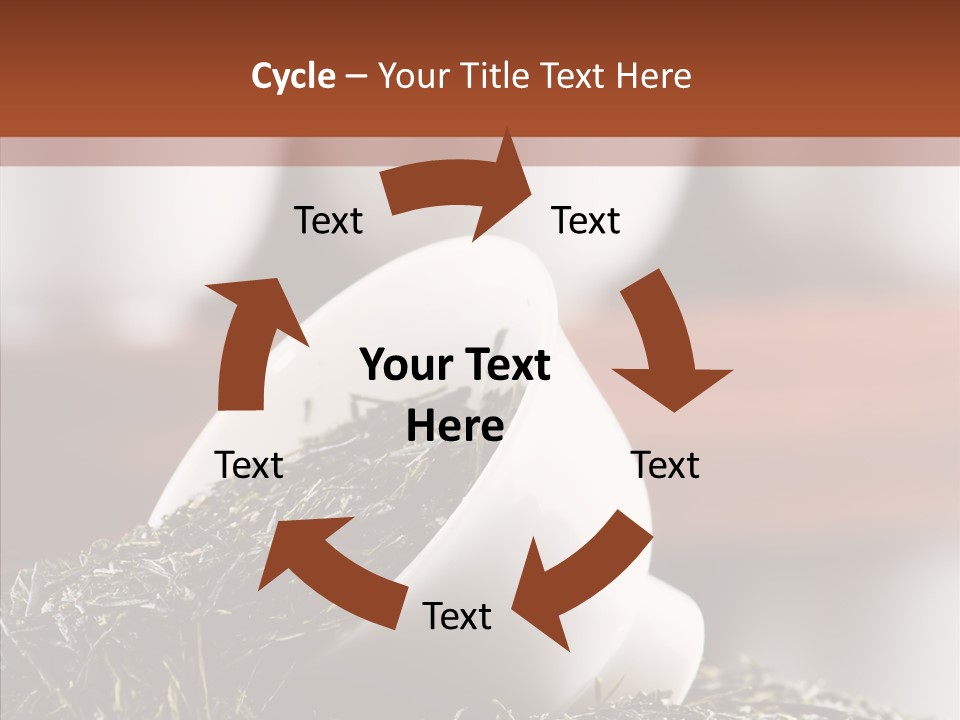 Healthy Closeup Decor PowerPoint Template