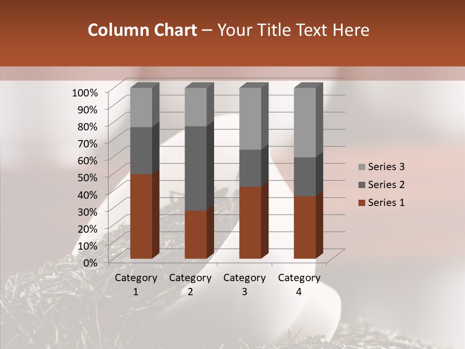 Healthy Closeup Decor PowerPoint Template