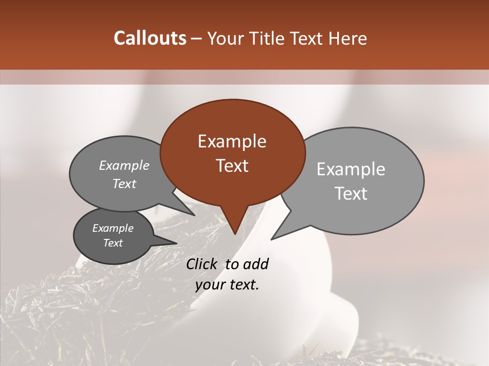 Healthy Closeup Decor PowerPoint Template