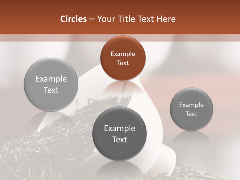 Healthy Closeup Decor PowerPoint Template