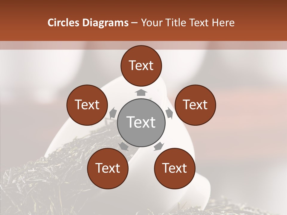 Healthy Closeup Decor PowerPoint Template