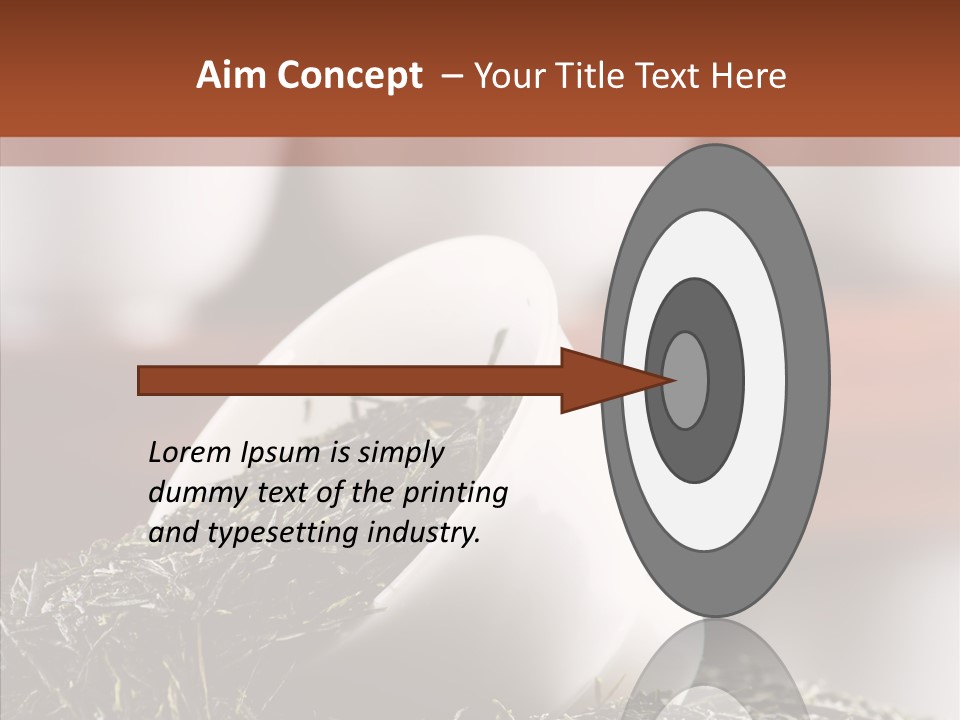 Healthy Closeup Decor PowerPoint Template