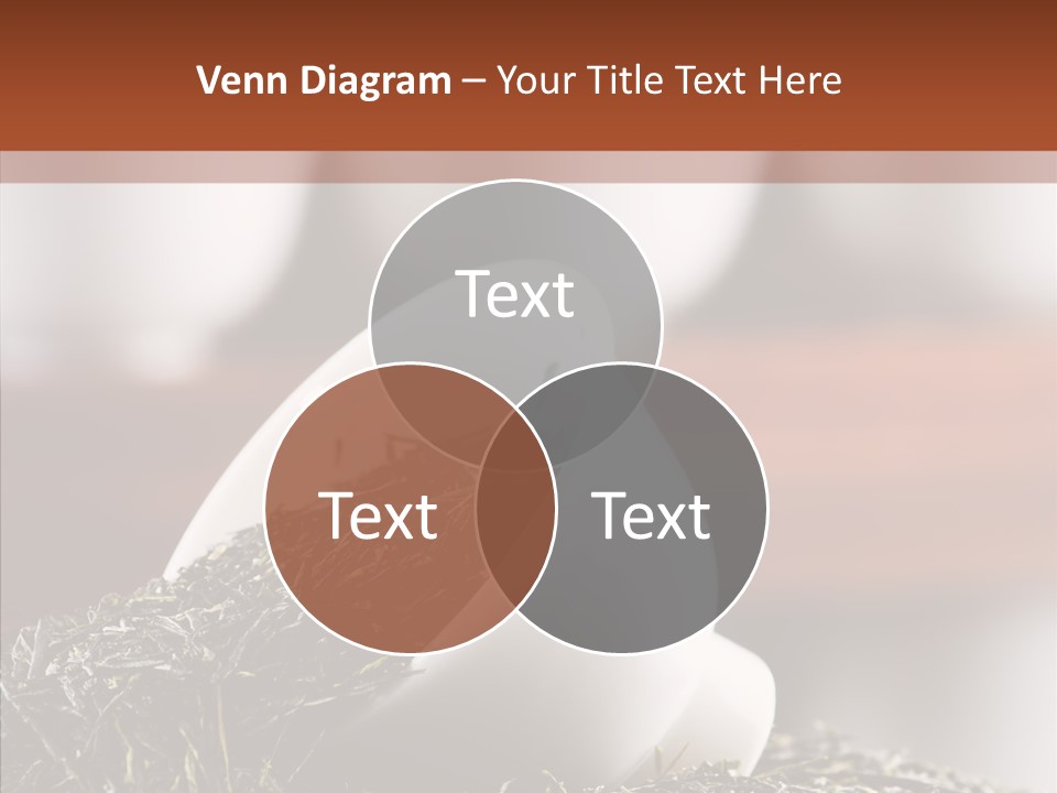 Healthy Closeup Decor PowerPoint Template