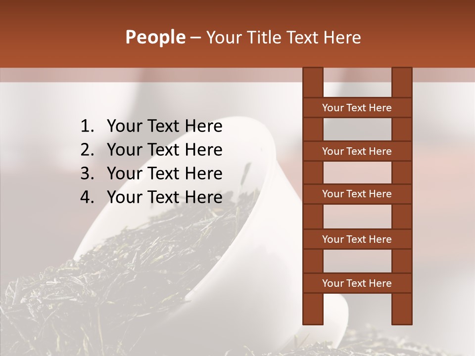 Healthy Closeup Decor PowerPoint Template