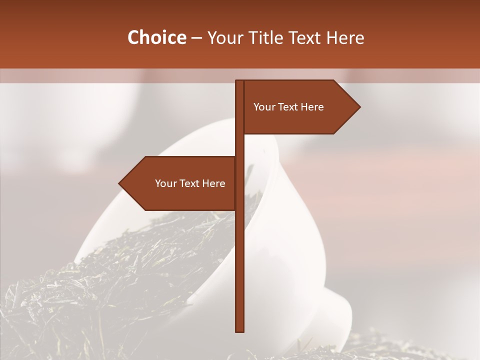 Healthy Closeup Decor PowerPoint Template