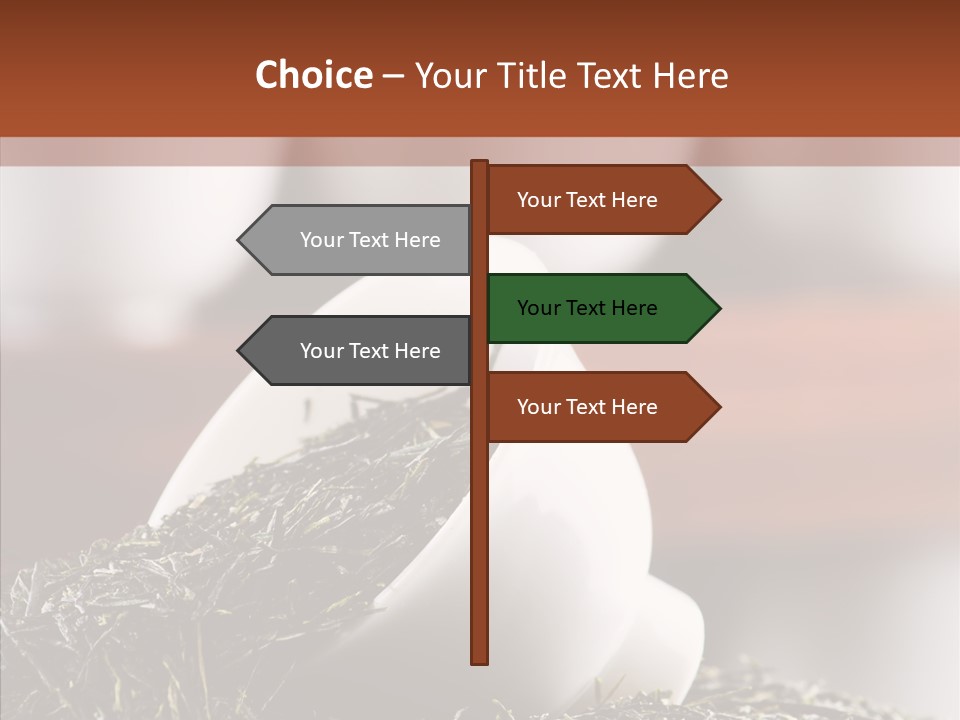 Healthy Closeup Decor PowerPoint Template