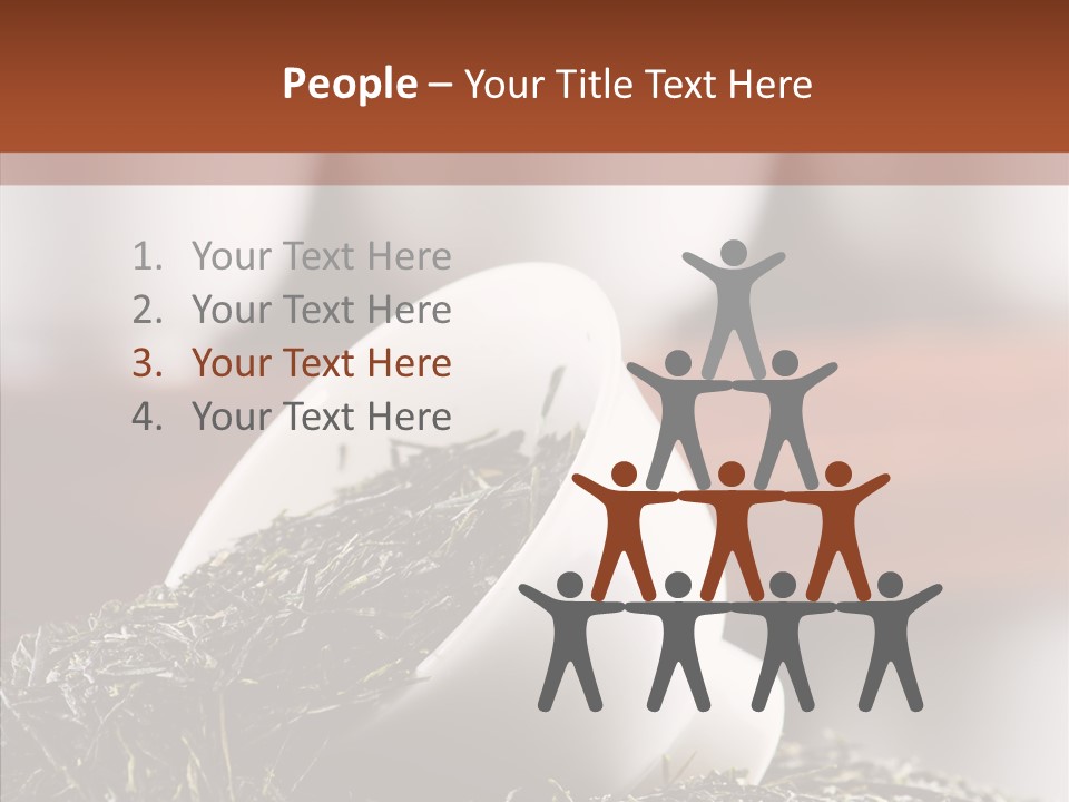 Healthy Closeup Decor PowerPoint Template