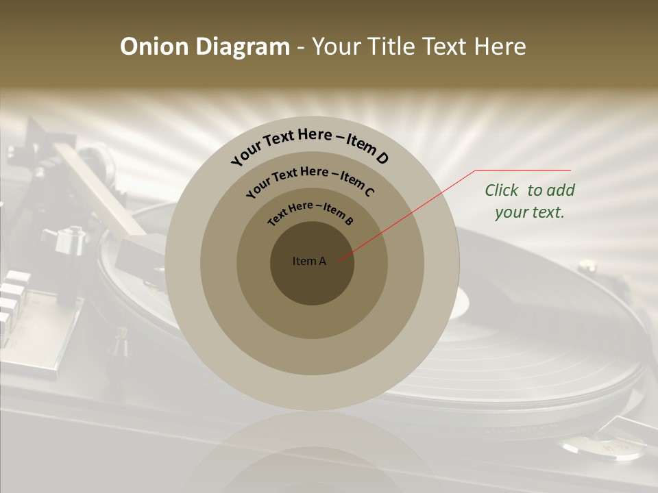 Soundtrack Disks Audio PowerPoint Template