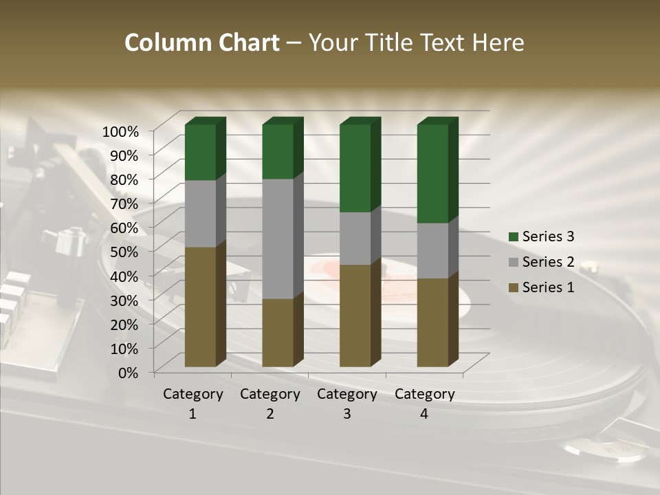 Soundtrack Disks Audio PowerPoint Template