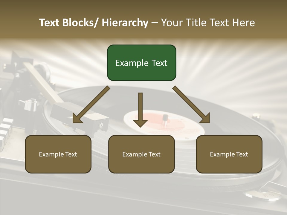 Soundtrack Disks Audio PowerPoint Template