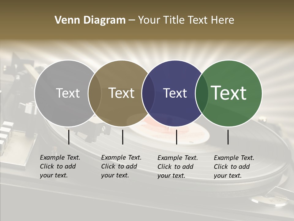 Soundtrack Disks Audio PowerPoint Template