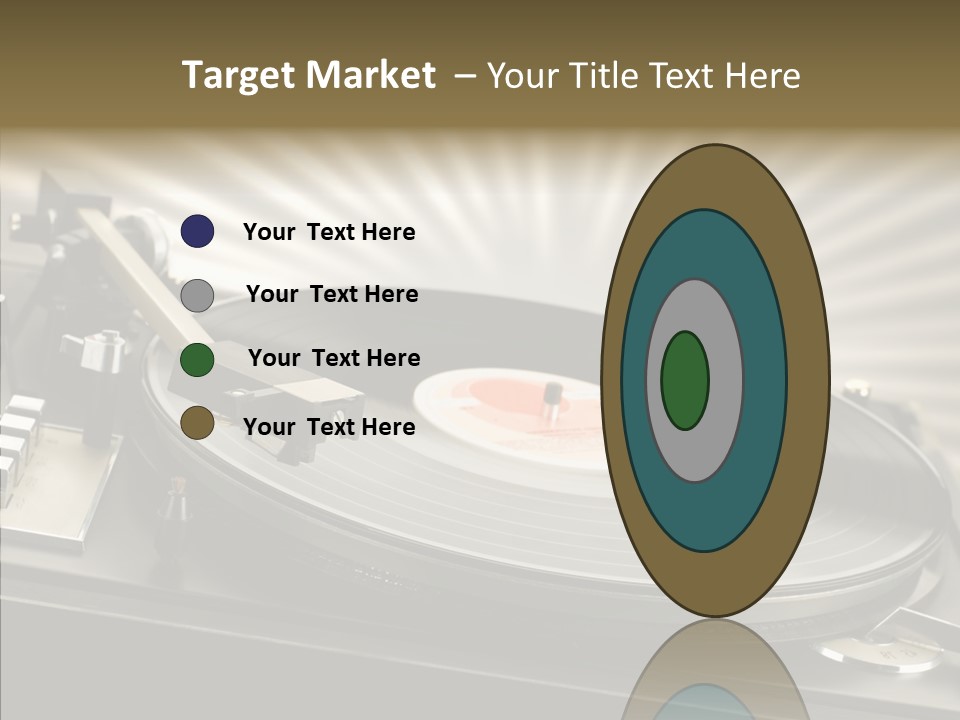 Soundtrack Disks Audio PowerPoint Template