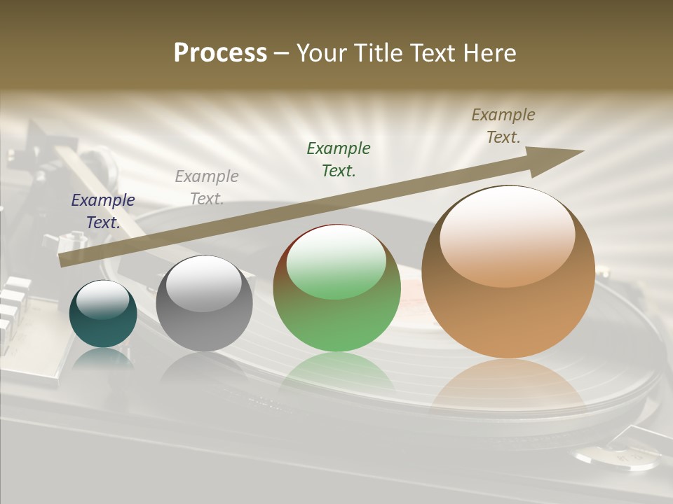 Soundtrack Disks Audio PowerPoint Template