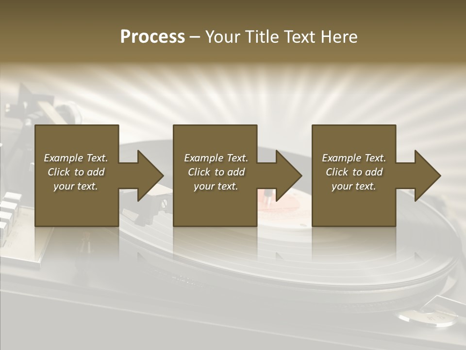 Soundtrack Disks Audio PowerPoint Template
