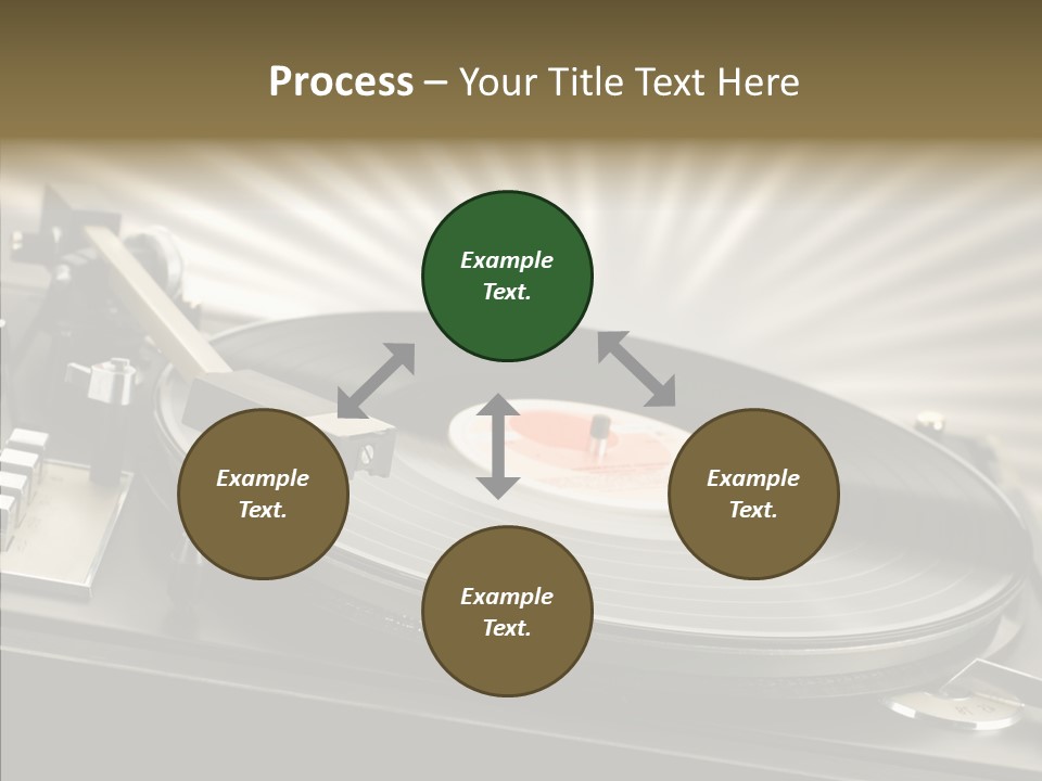 Soundtrack Disks Audio PowerPoint Template