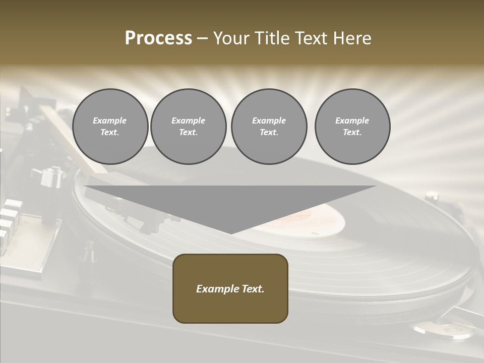 Soundtrack Disks Audio PowerPoint Template
