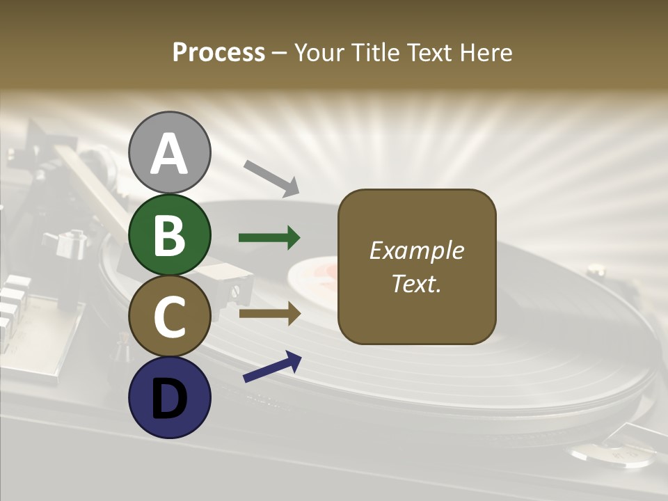 Soundtrack Disks Audio PowerPoint Template