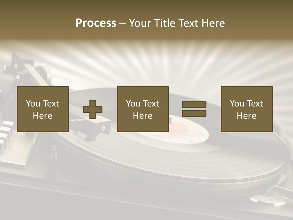 Soundtrack Disks Audio PowerPoint Template