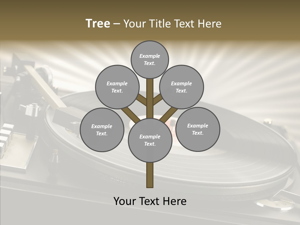 Soundtrack Disks Audio PowerPoint Template