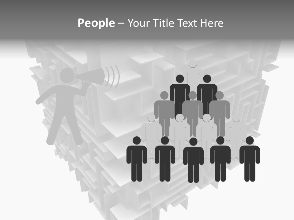 Per On Teamwork Di Cu Ion PowerPoint Template