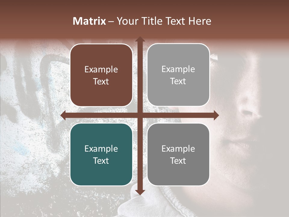 Guy Expression Caucasian PowerPoint Template