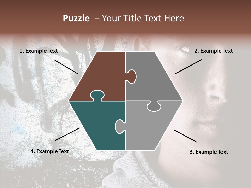 Guy Expression Caucasian PowerPoint Template